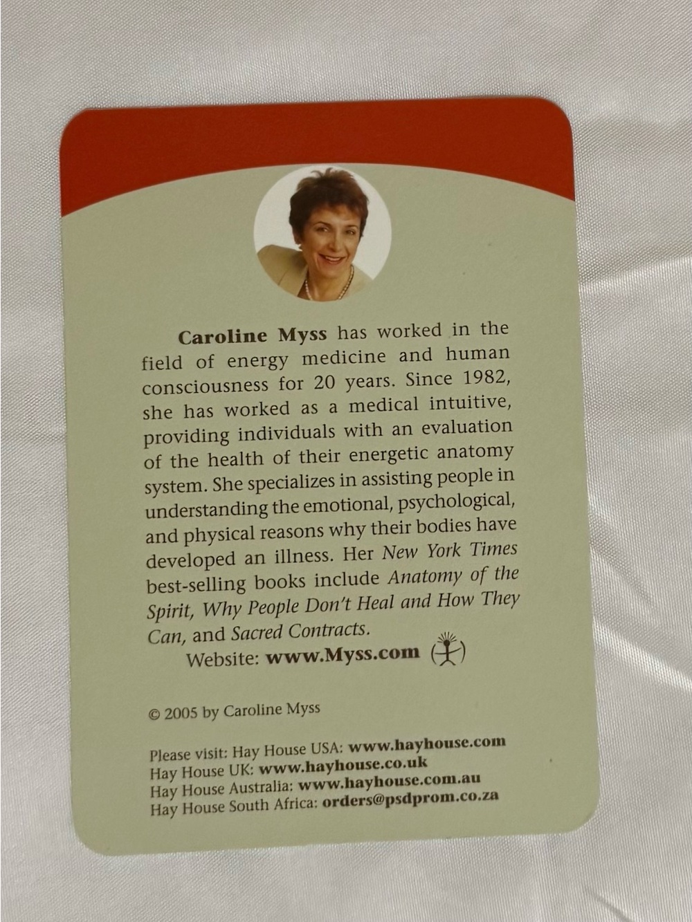 Complete Set Wisdom for Healing Cards by Caroline Myss - Picture 5 of 7